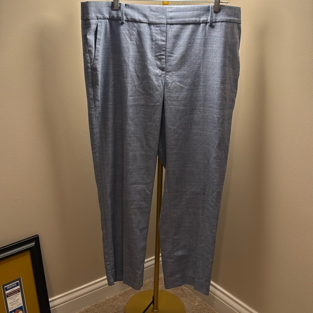 Women’s Talbots size 16, Hampshire ankle dress pants.  Light blue